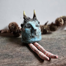 Load image into Gallery viewer, &#39;Little Creature &#39; stoneware character.
