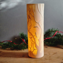 Load image into Gallery viewer, 'Woodcocks' Porcelain Table Lamp