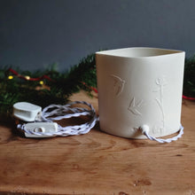 Load image into Gallery viewer, 'Meadow Muse' Porcelain Ellipse Lamp