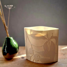 Load image into Gallery viewer, 'Sweet Chestnut' Porcelain Ellipse Lamp