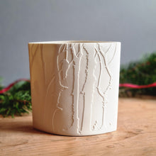 Load image into Gallery viewer, 'Woodcocks II' Small Porcelain Ellipse Lamp.
