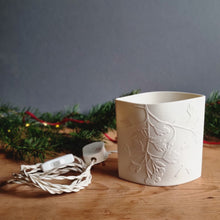 Load image into Gallery viewer, 'Hawthorn' Porcelain Ellipse Lamp
