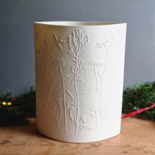 Load image into Gallery viewer, 'Meadow Dance' Large Porcelain Ellipse Lamp.
