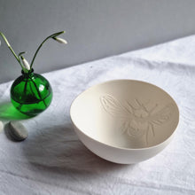 Load image into Gallery viewer, 'Little Bee'  Porcelain Tealight Bowl
