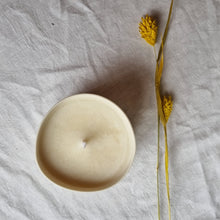 Load image into Gallery viewer, Porcelain Candle Pot seen from above.
