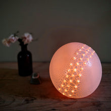 Load image into Gallery viewer, 'Spined Sea Urchin' Porcelain Lamp
